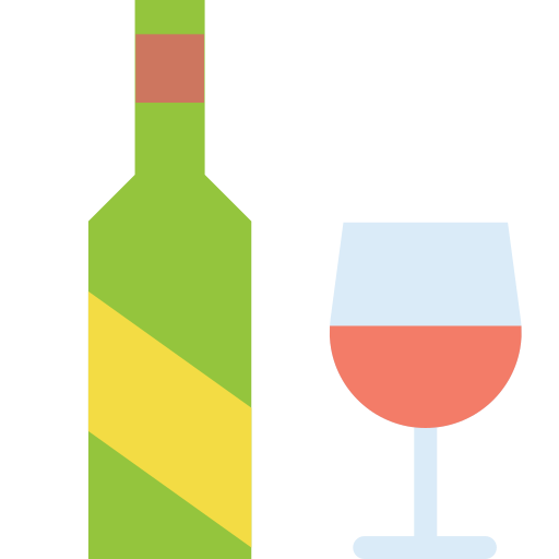 Wine Generic color fill icon