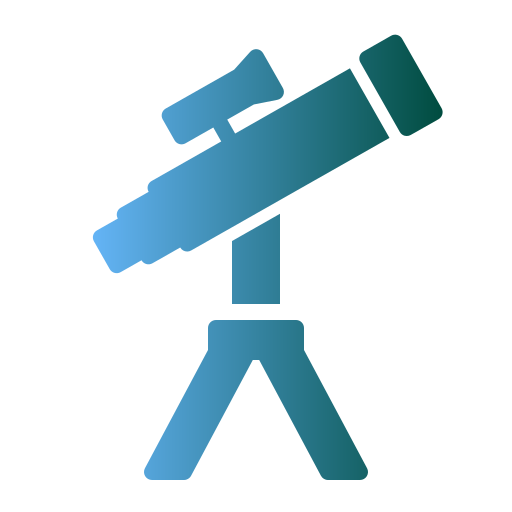 망원경 Generic gradient fill icon