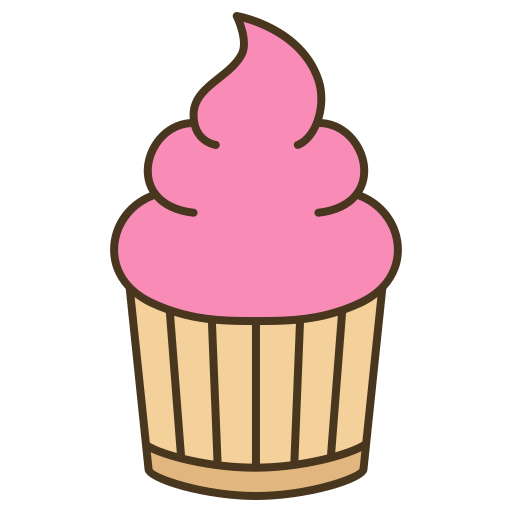 molde para cupcake Generic color lineal-color Ícone