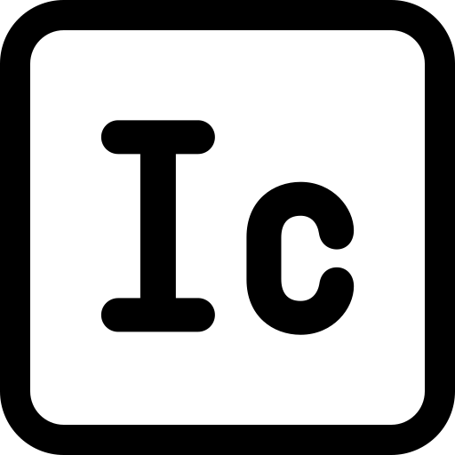 Ic Generic black outline icon