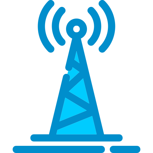 Radio tower Generic color lineal-color icon