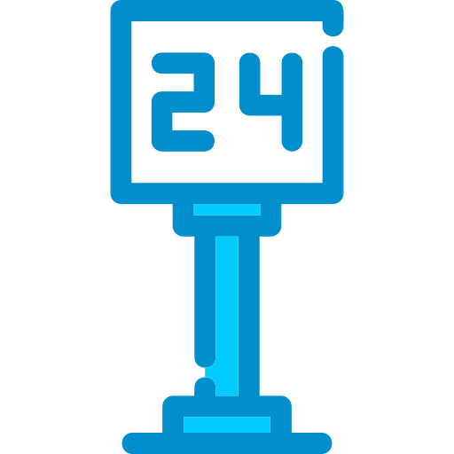 24 hours Generic color lineal-color icon