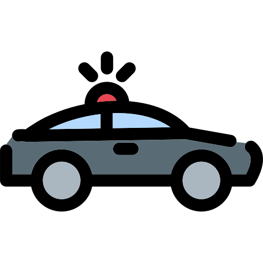 voiture de police Generic color lineal-color Icône