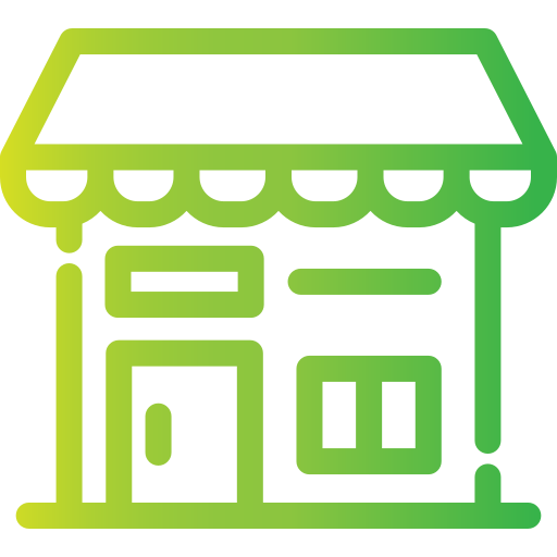 Laundry shop Generic gradient outline icon