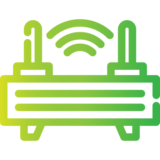 Wireless router Generic gradient outline icon