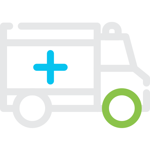 ambulancia Generic color outline icono