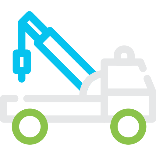 Tow truck Generic color outline icon