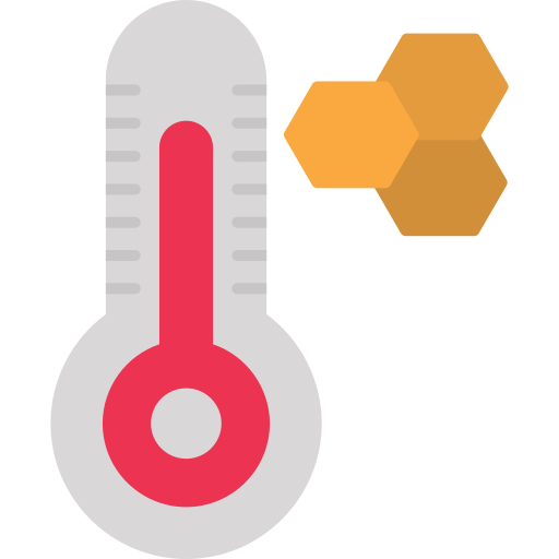 termometr Generic color fill ikona