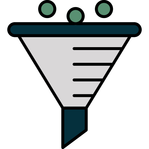 Funnel Generic color lineal-color icon