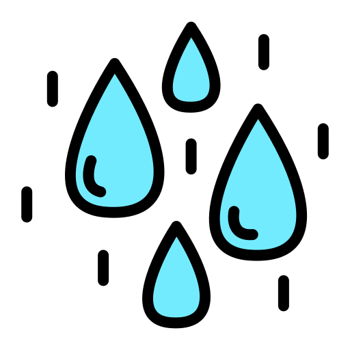 Raindrop Generic color lineal-color icon