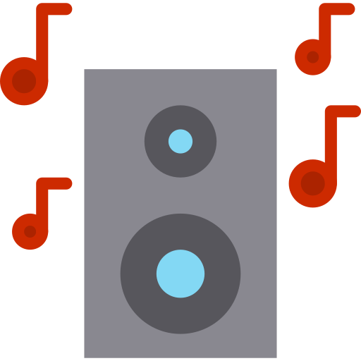 Speaker srip Flat icon
