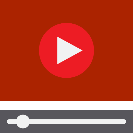 Video srip Flat icon