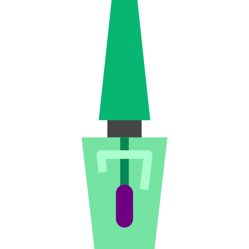 Nail polish turkkub Flat icon