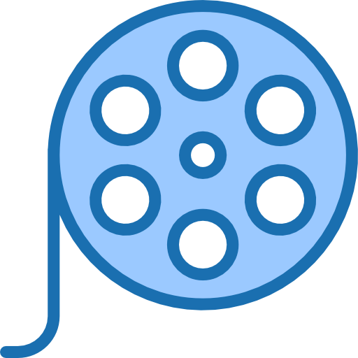 taśma filmowa srip Blue ikona