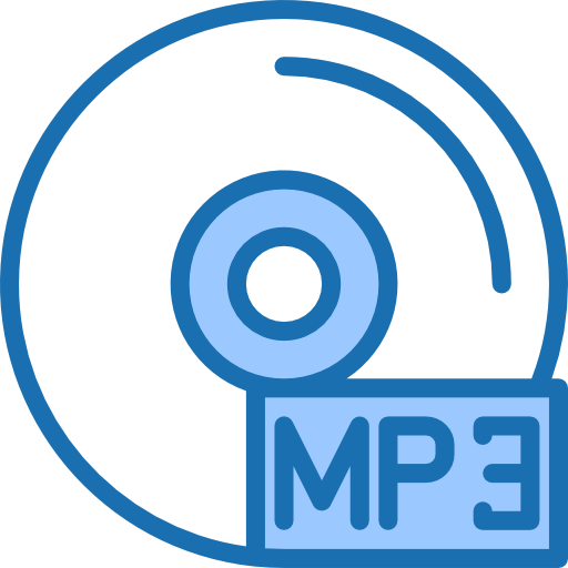 mp3 srip Blue icon