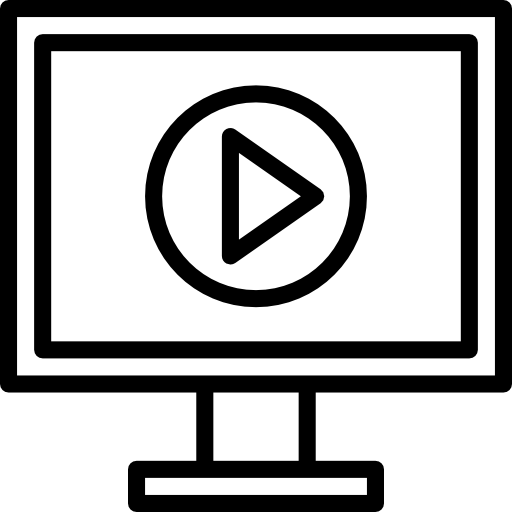 플레이어 srip Lineal icon