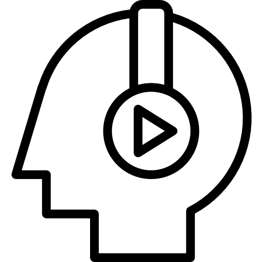 kopfhörer srip Lineal icon