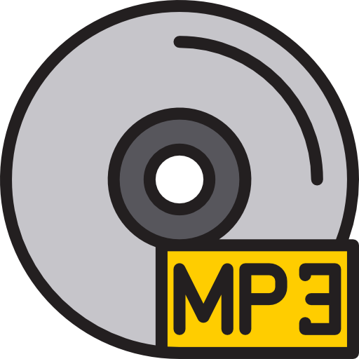 Mp3 srip Lineal Color icon