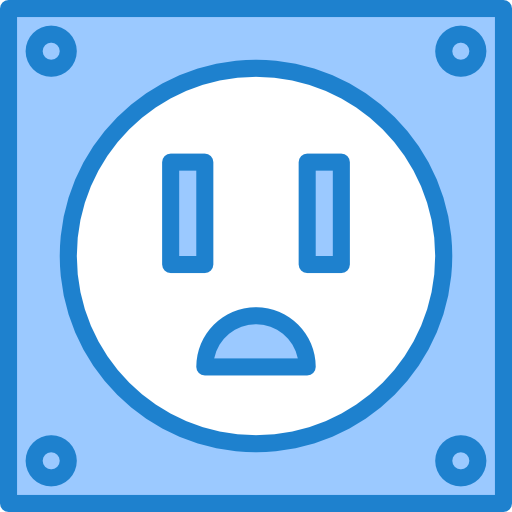 gniazdo elektryczne srip Blue ikona