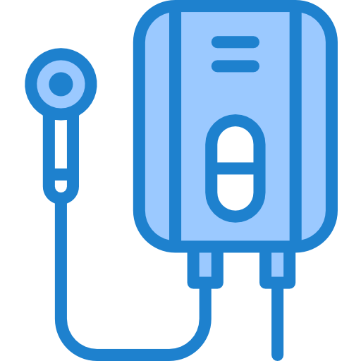 calentador de agua srip Blue icono