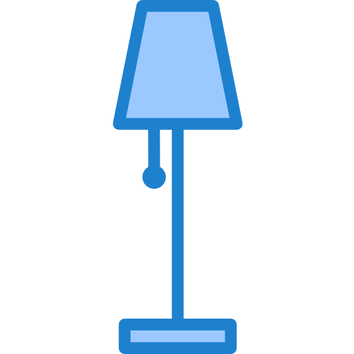 플로어 램프 srip Blue icon