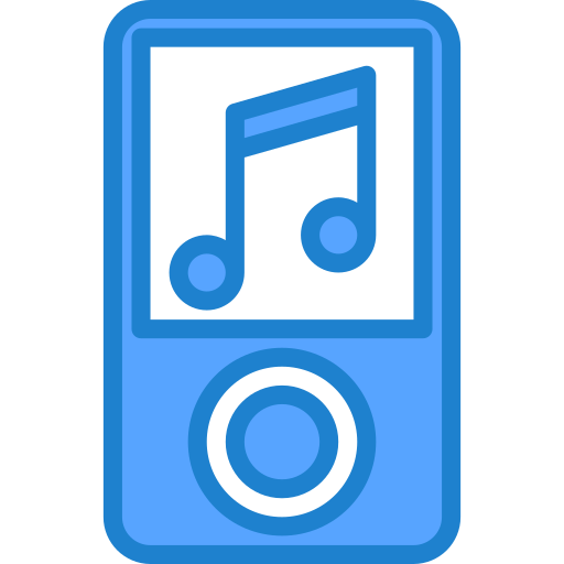 음악 플레이어 srip Blue icon