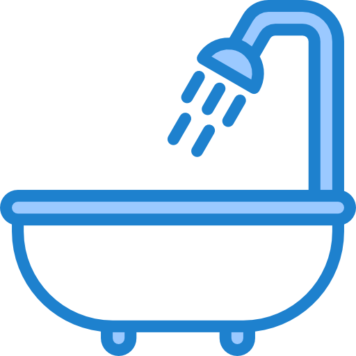 bañera srip Blue icono