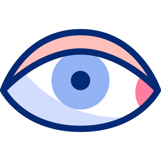 눈 Basic Accent Lineal Color icon