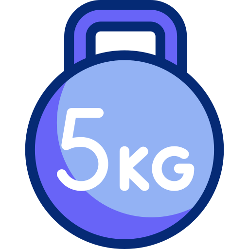 Kettlebell Basic Accent Lineal Color icon
