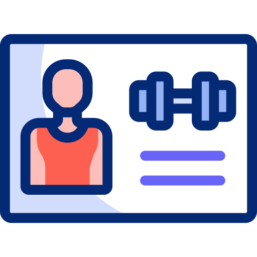 Gym Basic Accent Lineal Color icon
