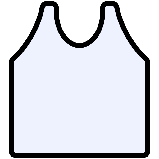 muskelshirt Generic color lineal-color icon