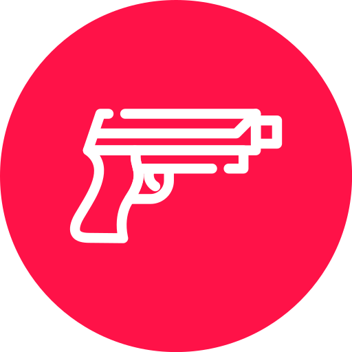pistolet Generic color fill ikona