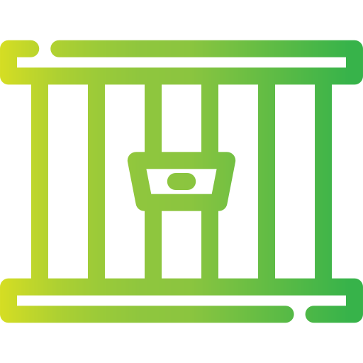 prison Generic gradient outline Icône
