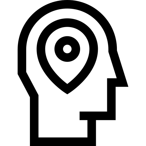 autoconsciência Basic Straight Lineal Ícone