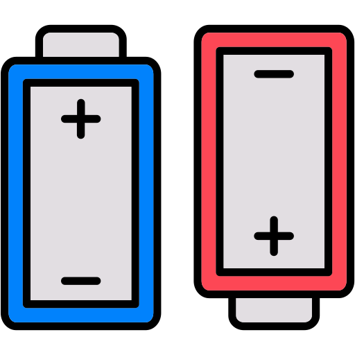 stan baterii Generic color lineal-color ikona