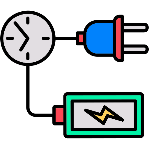batterij opladen Generic color lineal-color icoon