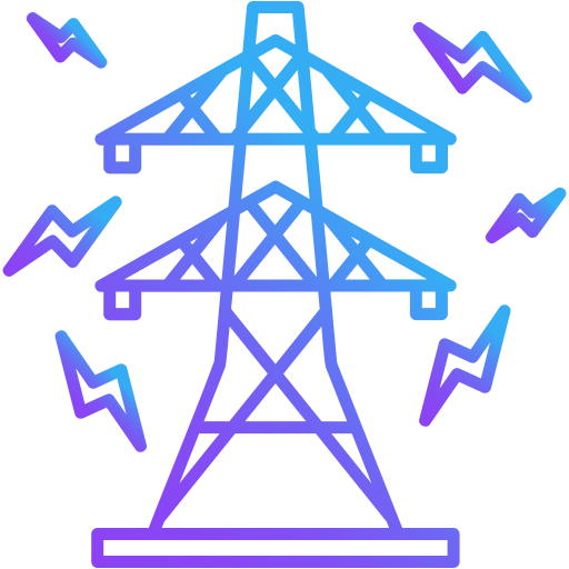 torre electrica Generic gradient outline icono