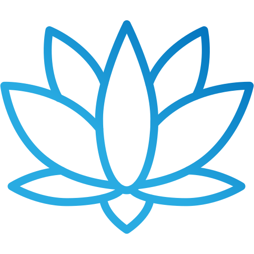 Lotus flower Generic gradient outline icon