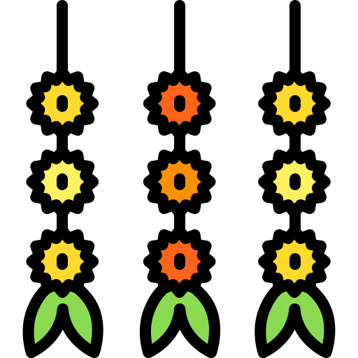 花輪 Generic color lineal-color icon