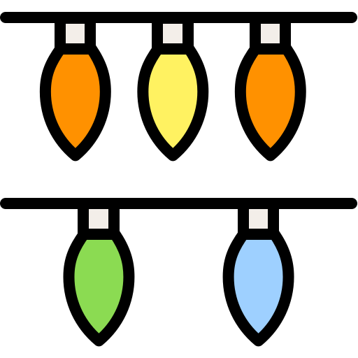 Światła Generic color lineal-color ikona