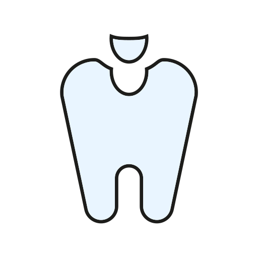 obturation dentaire Generic color lineal-color Icône