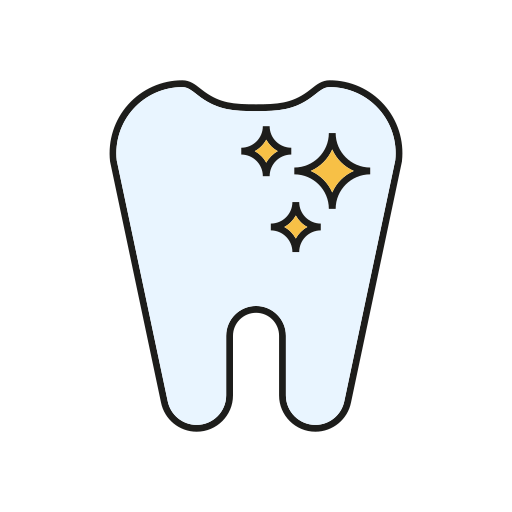 limpieza de dientes Generic color lineal-color icono