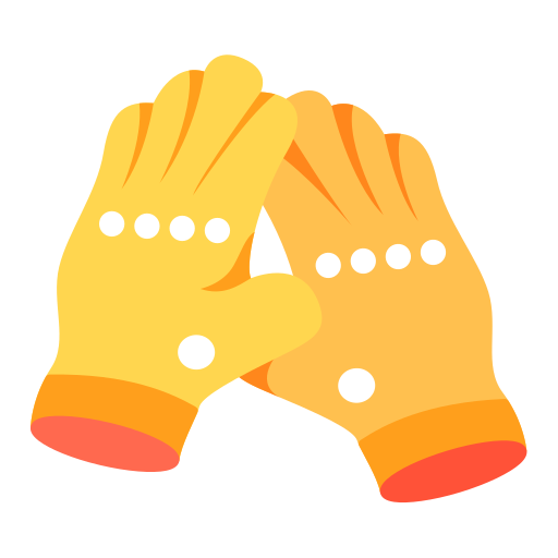 rękawice Generic color fill ikona