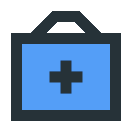 Медицинская сумка Generic color lineal-color иконка