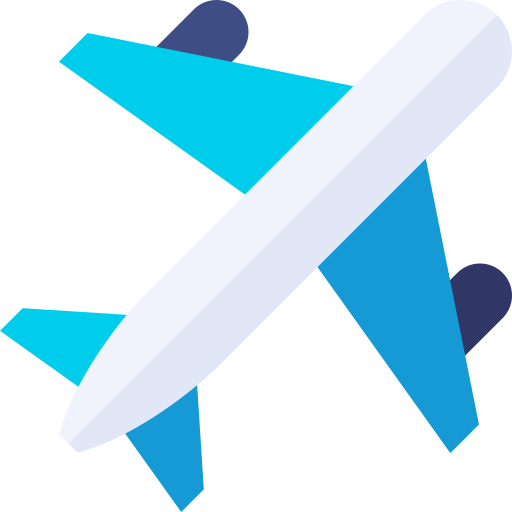 飛行機 Basic Straight Flat icon