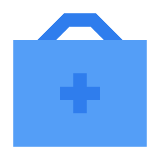 bolsa medica Generic color fill icono