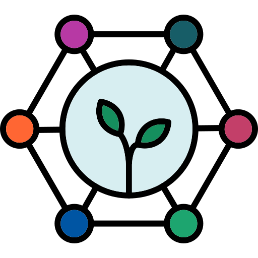 バイオテクノロジー Generic color lineal-color icon