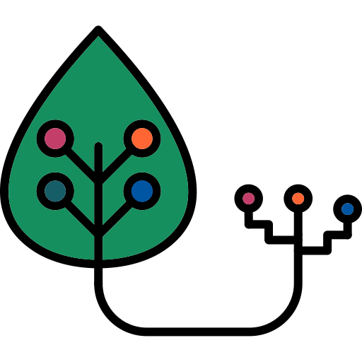 생명공학 Generic color lineal-color icon
