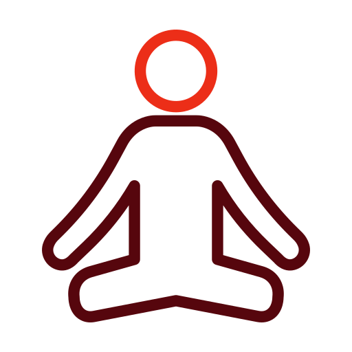 meditazione Generic color outline icona