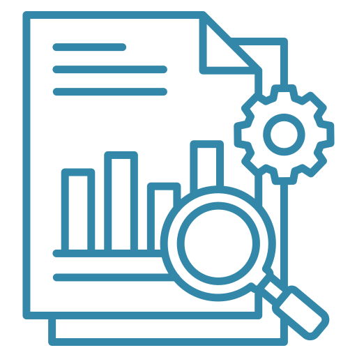 grafico analitico Generic color outline icona